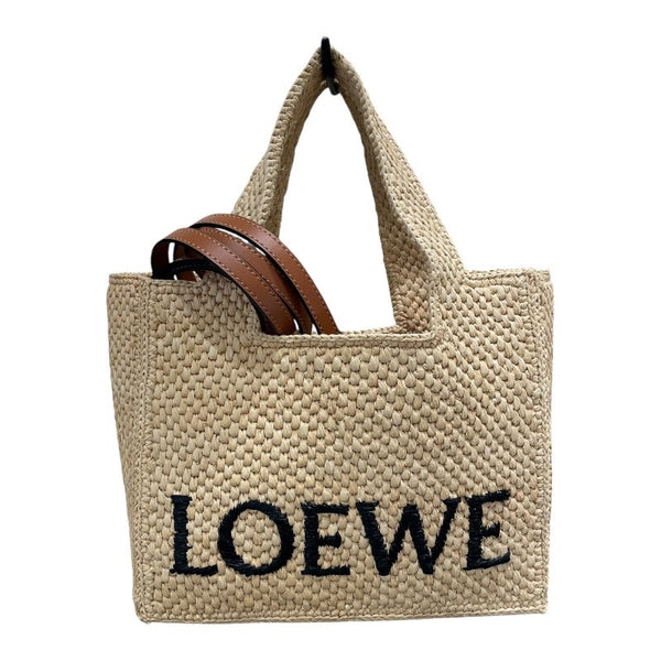 ロエベ LOEWE フォントート ナチュラル ラフィア レディース トートバッグ