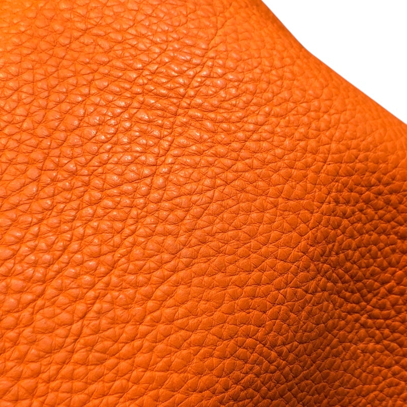 エルメス HERMES ドゥブルセンス36 □JO刻 オレンジ/パールグレー トリヨン ユニセックス トートバッグ