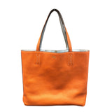 エルメス HERMES ドゥブルセンス36 □JO刻 オレンジ/パールグレー トリヨン ユニセックス トートバッグ