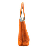 エルメス HERMES ドゥブルセンス36 □JO刻 オレンジ/パールグレー トリヨン ユニセックス トートバッグ