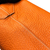 エルメス HERMES ドゥブルセンス36 □JO刻 オレンジ/パールグレー トリヨン ユニセックス トートバッグ