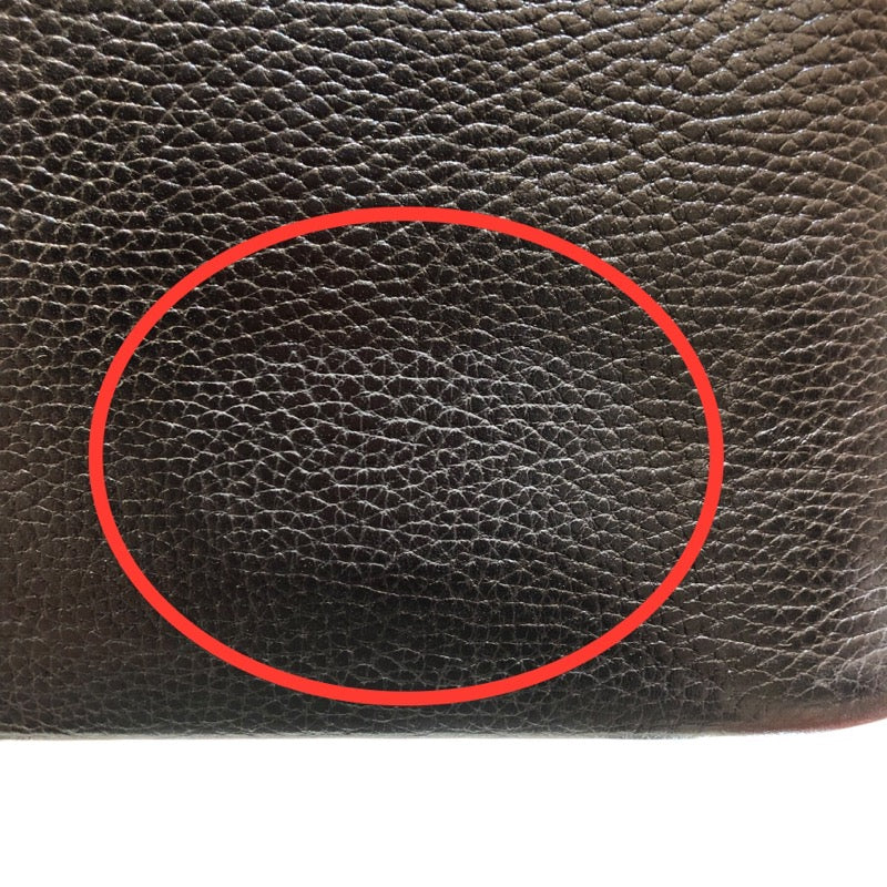 エルメス HERMES ボリード35 〇S刻印 ブラック GD金具 アルデンヌ レディース トートバッグ