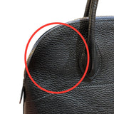 エルメス HERMES ボリード35 〇S刻印 ブラック GD金具 アルデンヌ レディース トートバッグ