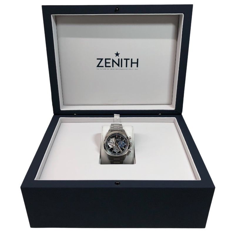 ゼニス ZENITH クロノマスターオープン 03.3300.3604/21.M3300 ステンレススチール メンズ 腕時計