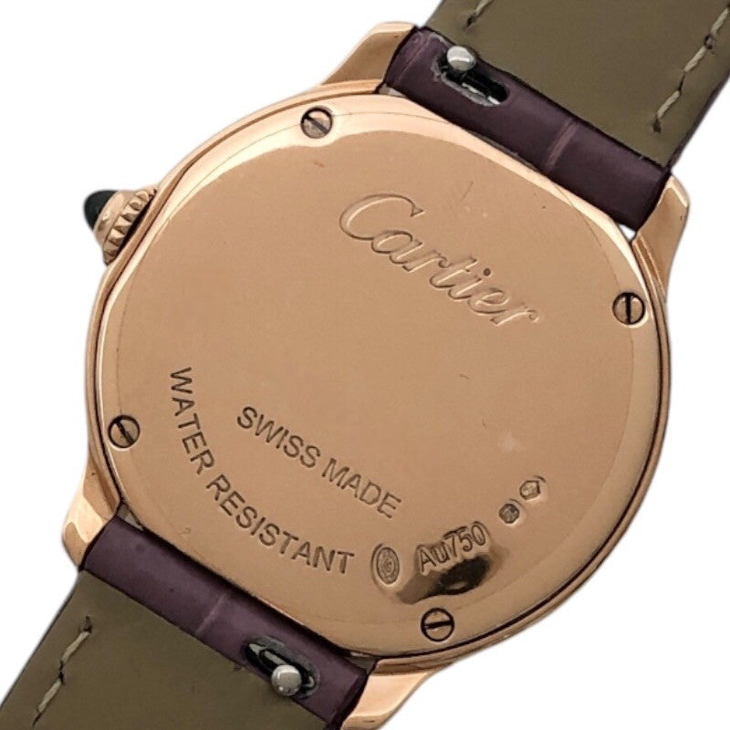 カルティエ Cartier ロンド ルイ カルティエ WGRN0013 K18PG レディース 腕時計 カルティエ Cartier ロンド ルイ カルティエ WGRN0013 K18PG