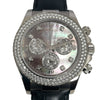 ロレックス ROLEX デイトナ ブラックシェル ランダムシリアル 116589RBR ブラックシェル K18WG/革ベルト 自動巻き メンズ 腕時計