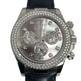 ロレックス ROLEX デイトナ ブラックシェル ランダムシリアル 116589RBR ブラックシェル K18WG/革ベルト 自動巻き メンズ 腕時計