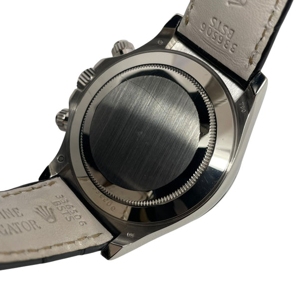 ロレックス ROLEX デイトナ ブラックシェル ランダムシリアル 116589RBR ブラックシェル K18WG/革ベルト 自動巻き メンズ 腕時計