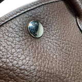 エルメス HERMES ガーデンパーティＰＭ □Ｒ刻印　(2014年製) モカ シルバー金具 ネゴンダ レディース トートバッグ