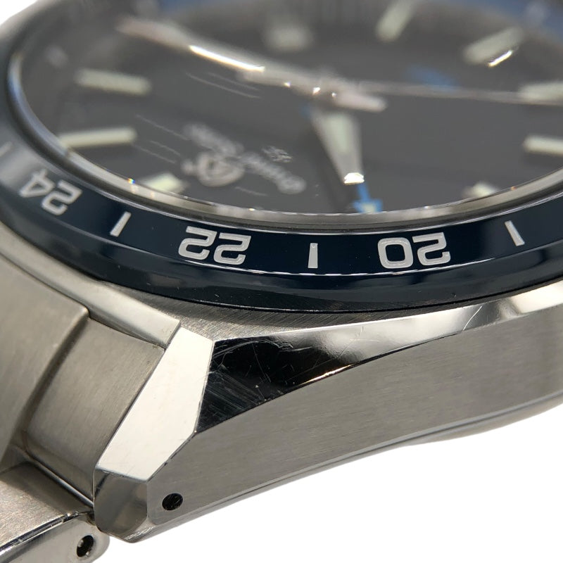 セイコー SEIKO Grand Seiko グランドセイコー スポーツコレクション 9Fクオーツ GMT SBGN021 ブルー SS/セラミック クオーツ メンズ 腕時計