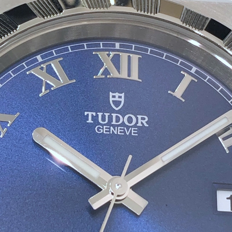 チューダー/チュードル TUDOR ロイヤル 28500 ブルー ステンレススチール SS メンズ 腕時計