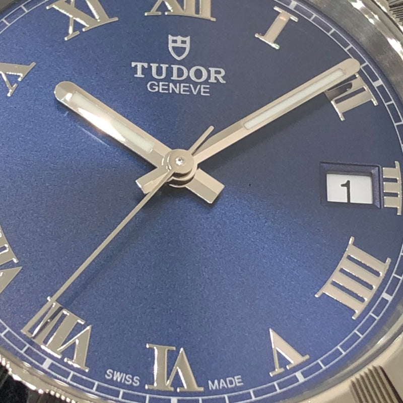 TUDOR ロイヤル 28500 ステンレススチール 時計 チューダー/チュードル TUDOR ロイヤル 28500 ブルー ステンレス
