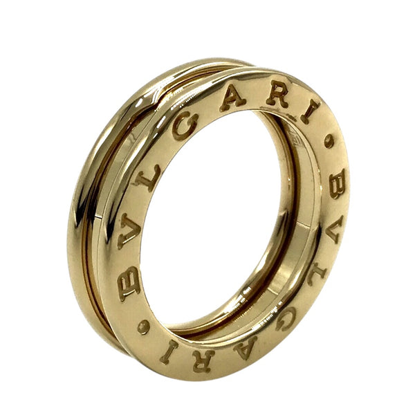 BVLGARI リング ブルガリ ビーゼロワン 3バンド 750WG 51号