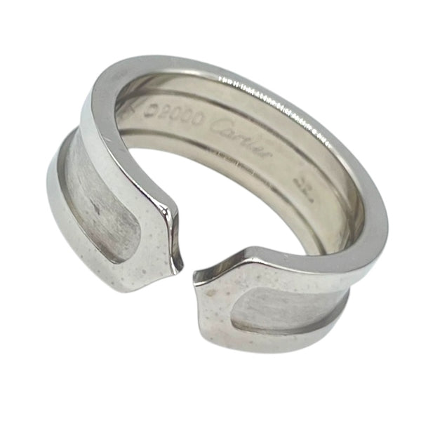 カルティエ Cartier C2リングSM 750WG ジュエリー