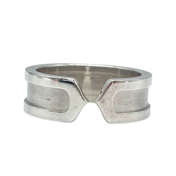 カルティエ Cartier C2リングSM 750WG ジュエリー