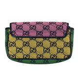 グッチ GUCCI ミニGGマーモントショルダー 476433 マルチカラー/SV金具 キャンバス/レザー レディース ショルダーバッグ