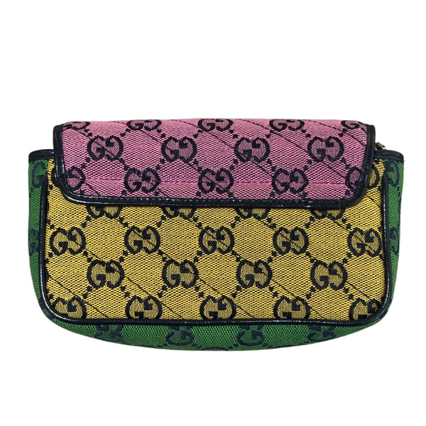 グッチ GUCCI ミニGGマーモントショルダー 476433 マルチカラー/SV金具 キャンバス/レザー レディース ショルダーバッグ