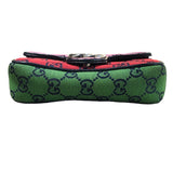 グッチ GUCCI ミニGGマーモントショルダー 476433 マルチカラー/SV金具 キャンバス/レザー レディース ショルダーバッグ