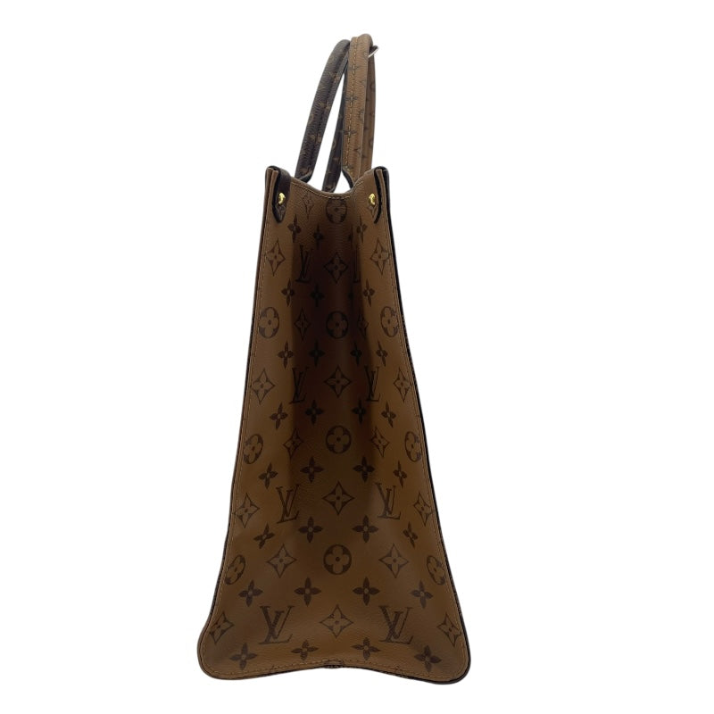 ルイ・ヴィトン LOUIS VUITTON オンザゴーGM M44576 ブラウン