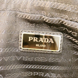 プラダ PRADA ロゴボディバッグ 2VL977 ブラック/シルバー金具 ナイロン メンズ ボディバッグ