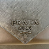 プラダ PRADA ショルダーバッグ 1BP020 ブラック  ゴールド金具 サフィアーノレザー レディース ショルダーバッグ