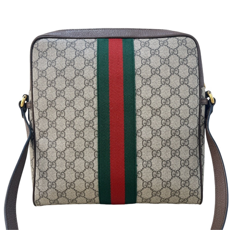 グッチ GUCCI オフィディアGGショルダー 547934 ブラウン/ゴールド金具 GGスプリームキャンバス ユニセックス ショルダーバッグ