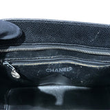 シャネル CHANEL 復刻トート A01804 ブラック シルバー金具 キャビア レディース ハンドバッグ