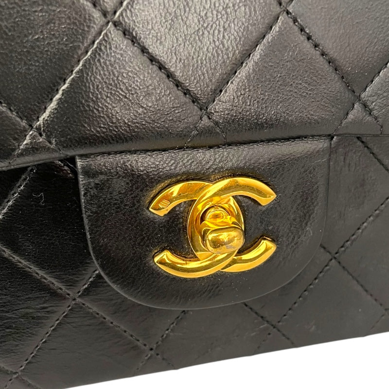 シャネル CHANEL マトラッセ25 A01112 ブラック ゴールド金具 カーフ レディース ショルダーバッグ