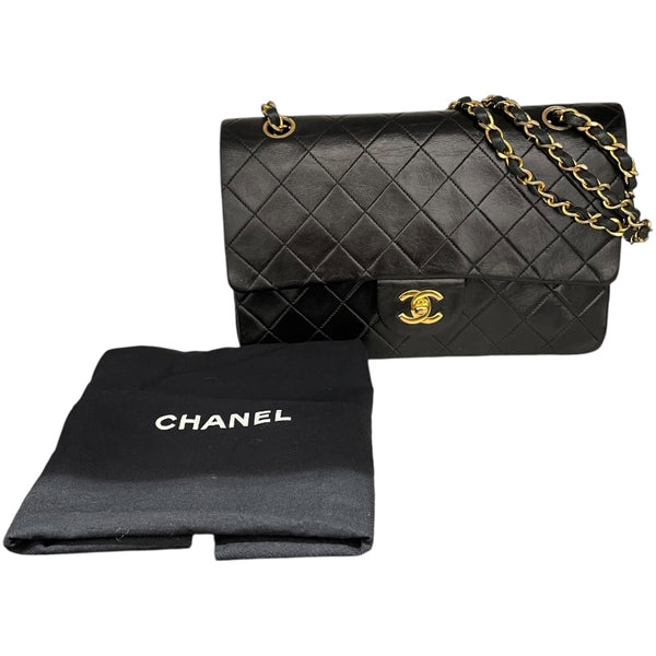 シャネル CHANEL マトラッセ25 A01112 ブラック ゴールド金具 カーフ レディース ショルダーバッグ