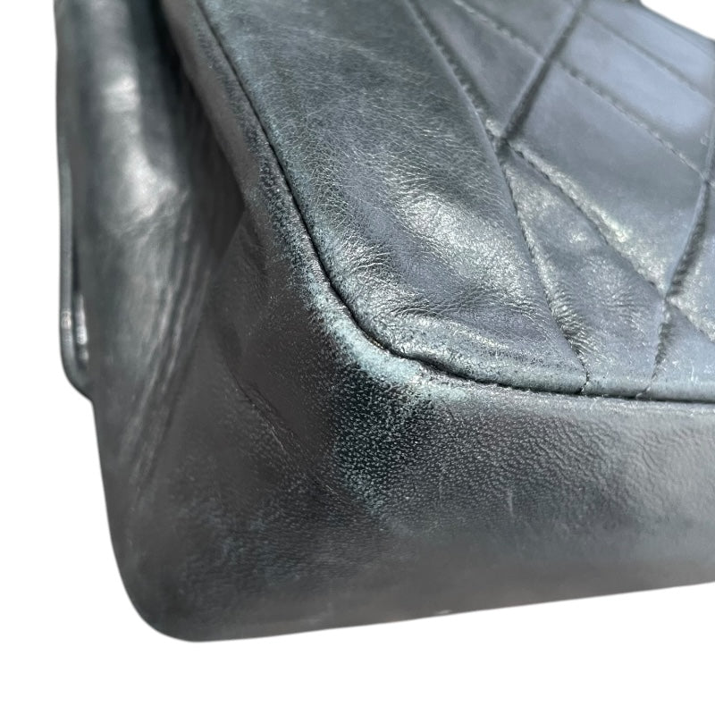 シャネル CHANEL ダイアナ22 A01164 ブラック ゴールド金具 ラム レディース ショルダーバッグ
