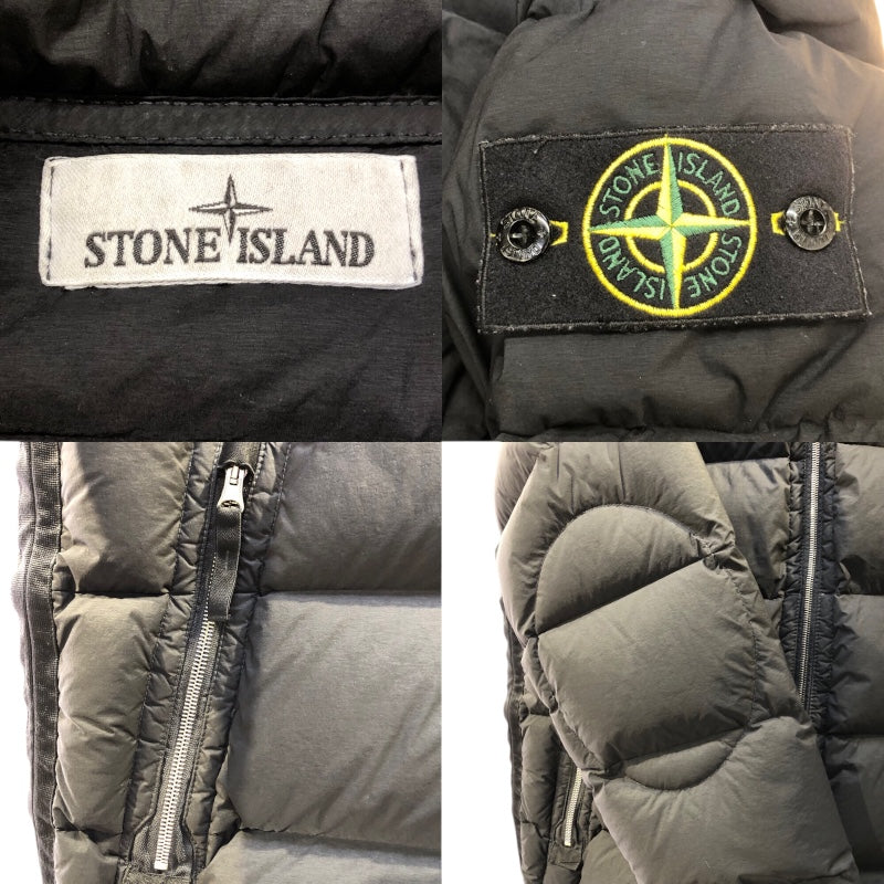 アザーブランド other brand STONE ISLAND ストーンアイランド ダウンジャケット 791544028 ブラック ナイロン/ポリウレタン メンズ ダウンジャケット