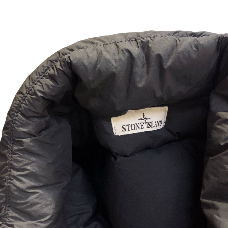 アザーブランド other brand STONE ISLAND ストーンアイランド ダウンジャケット 791544028 ブラック ナイロン/ポリウレタン メンズ ダウンジャケット