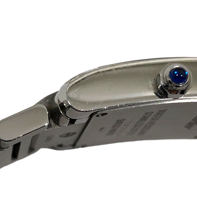 カルティエ Cartier タンクフランセーズSM W4TA0008 シルバー SS