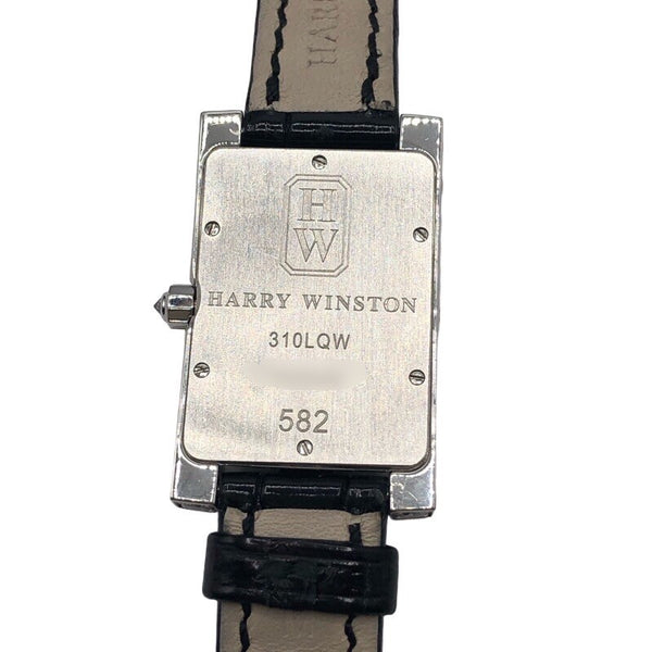 ハリーウィンストン HARRY WINSTON アヴェニュー　クラシックオーロラ　ホワイトシェル AVEQHM21WW193 K18WG クオーツ レディース 腕時計