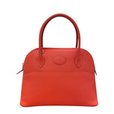 エルメス HERMES ボリード27 Z刻印 ローズテキサス/SV金具 エプソン レディース ハンドバッグ
