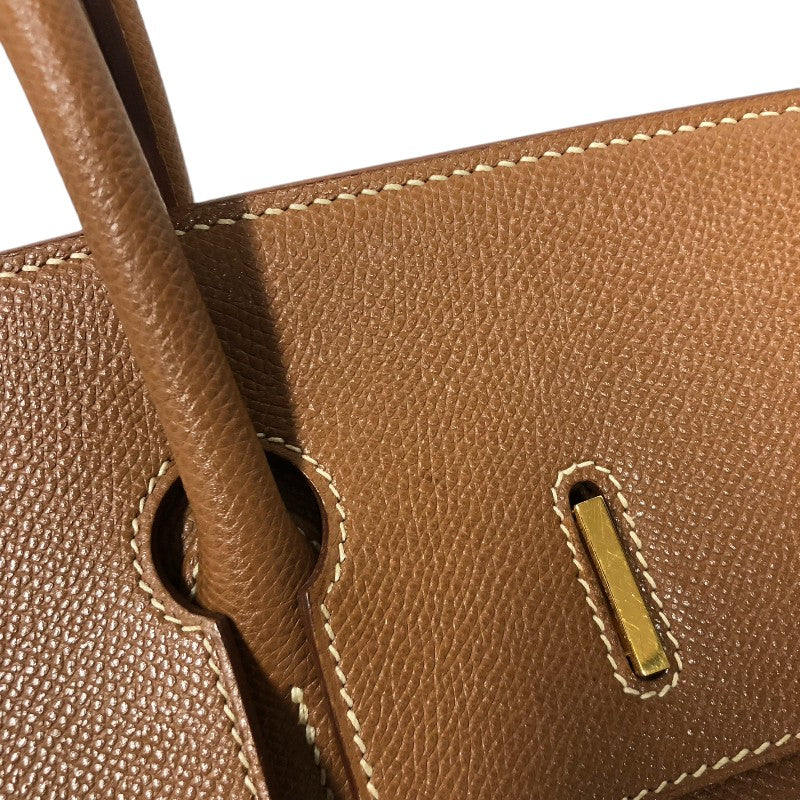 エルメス HERMES バーキン35 □F刻 ゴールド ゴールド金具