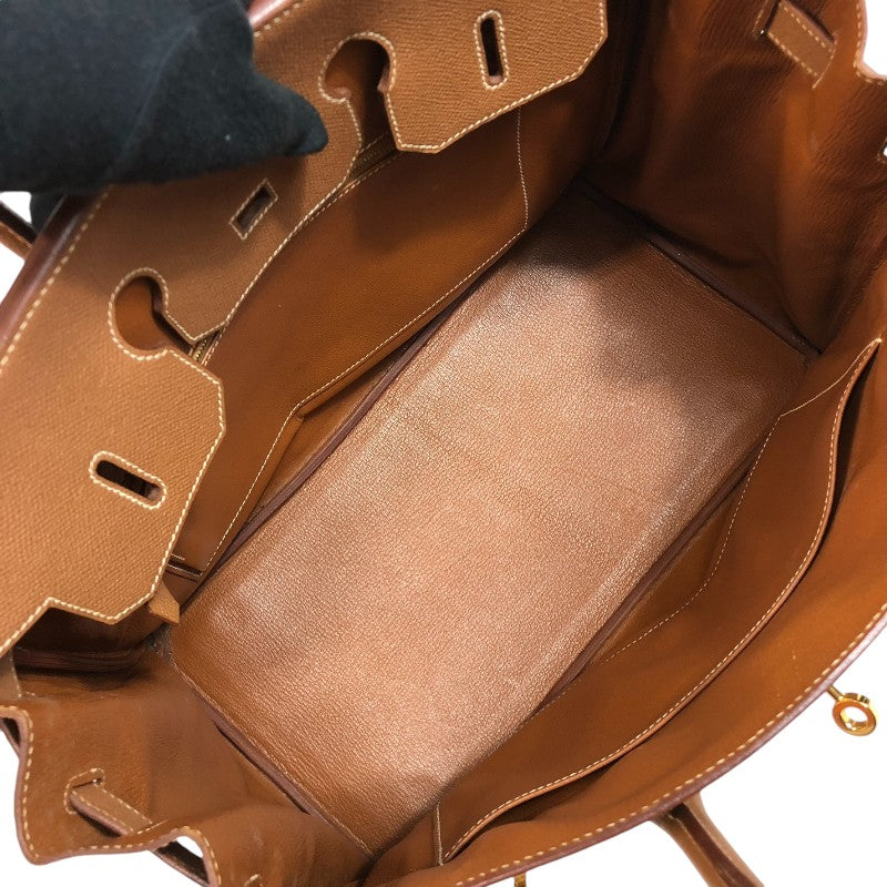 エルメス HERMES バーキン35 □F刻 ゴールド ゴールド金具