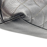 シャネル CHANEL マトラッセ ショルダーバッグ 2番台 ブラック ゴールド金具 キャビアスキン レディース ショルダーバッグ