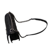 シャネル CHANEL ボーイシャネル２５ ブラック・シルバー金具 カーフ/フィヨルドステッチ レディース ショルダーバッグ