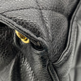 シャネル CHANEL マトラッセチェーンショルダー ブラック キャビアスキン レディース ショルダーバッグ