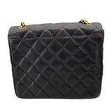 シャネル CHANEL マトラッセチェーンショルダー ブラック キャビアスキン レディース ショルダーバッグ