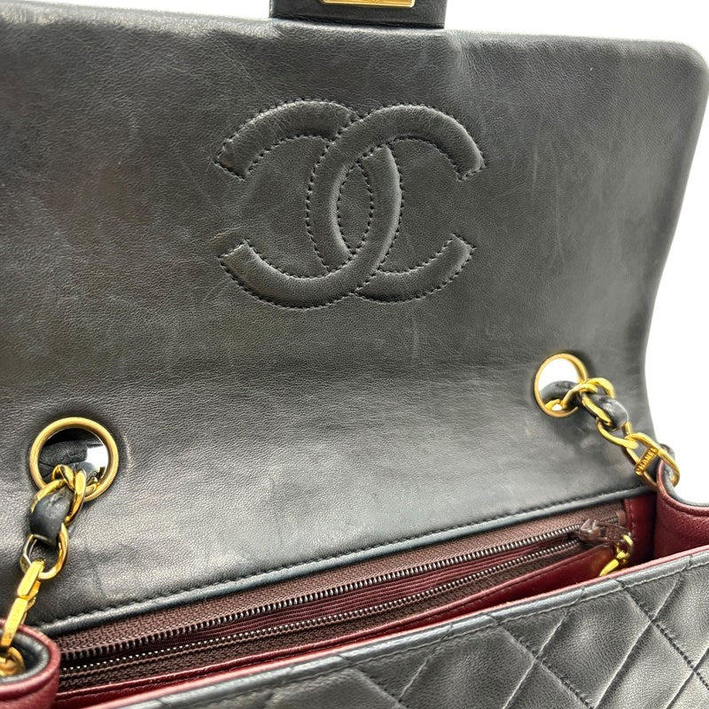 シャネル CHANEL マトラッセ20 A01163 ブラック ゴールド金具 ラムスキン レディース ショルダーバッグ