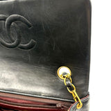 シャネル CHANEL マトラッセ20 A01163 ブラック ゴールド金具 ラムスキン レディース ショルダーバッグ