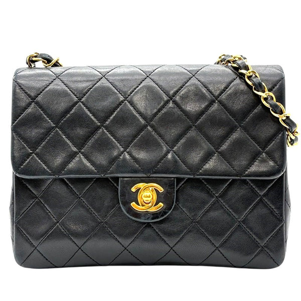 シャネル CHANEL マトラッセ20 A01163 ブラック ゴールド金具 ラムスキン レディース ショルダーバッグ