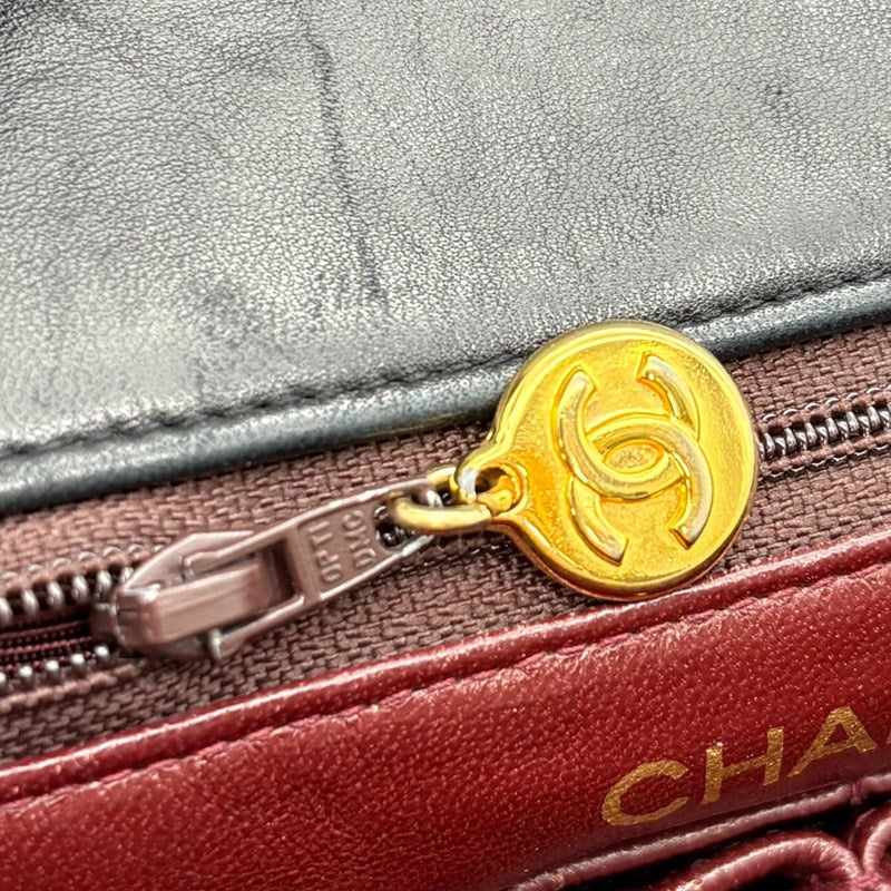 シャネル CHANEL マトラッセ20 A01163 ブラック ゴールド金具 ラムスキン レディース ショルダーバッグ