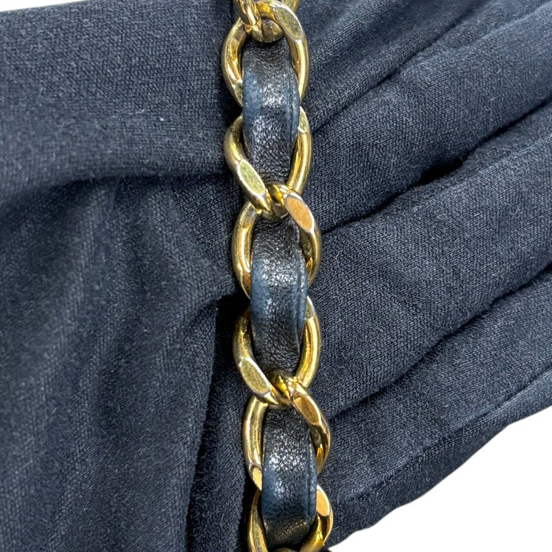 シャネル CHANEL マトラッセ20 A01163 ブラック ゴールド金具 ラムスキン レディース ショルダーバッグ