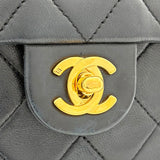 シャネル CHANEL マトラッセ20 A01163 ブラック ゴールド金具 ラムスキン レディース ショルダーバッグ