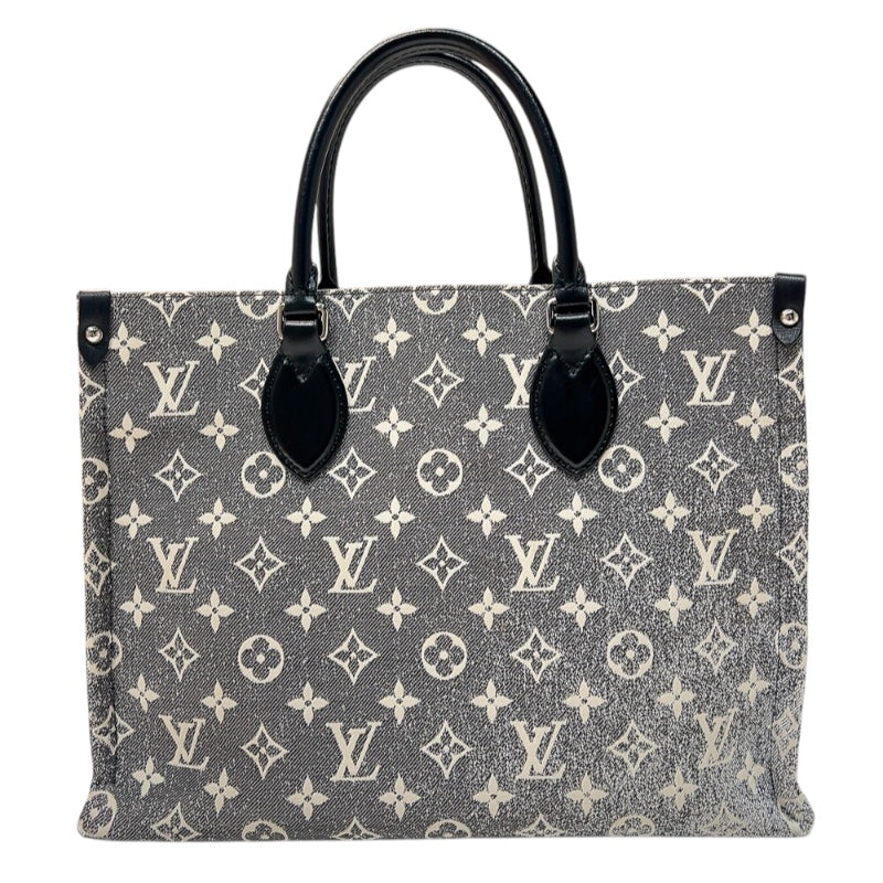 ルイ・ヴィトン LOUIS VUITTON オンザゴーMM M46448 グレー シルバー