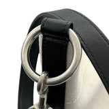 サンローラン SAINT LAURENT リブゴーシュ バケットバッグ 669299 アイボリー×ブラック シルバー金具 キャンバス ユニセックス ショルダーバッグ
