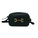 グッチ GUCCI ホースビット1955ミニショルダーバッグ 760196 ブラック レザー レディース ショルダーバッグ